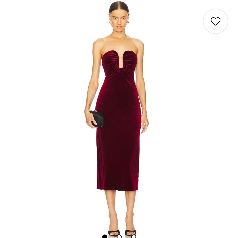 ASTR the Label - Arista Dress in Wine (Small)